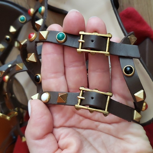 Valentino Garavani Rockstud block heel sandals **Rare, LIMITED edition - Picture 8 of 14